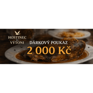 Vale regalo de 2000 CZK