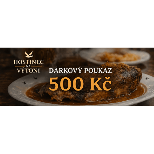 Geschenkgutschein über 500 Kč