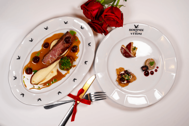 VALENTÝNSKÉ DEGUSTAČNÍ MENU